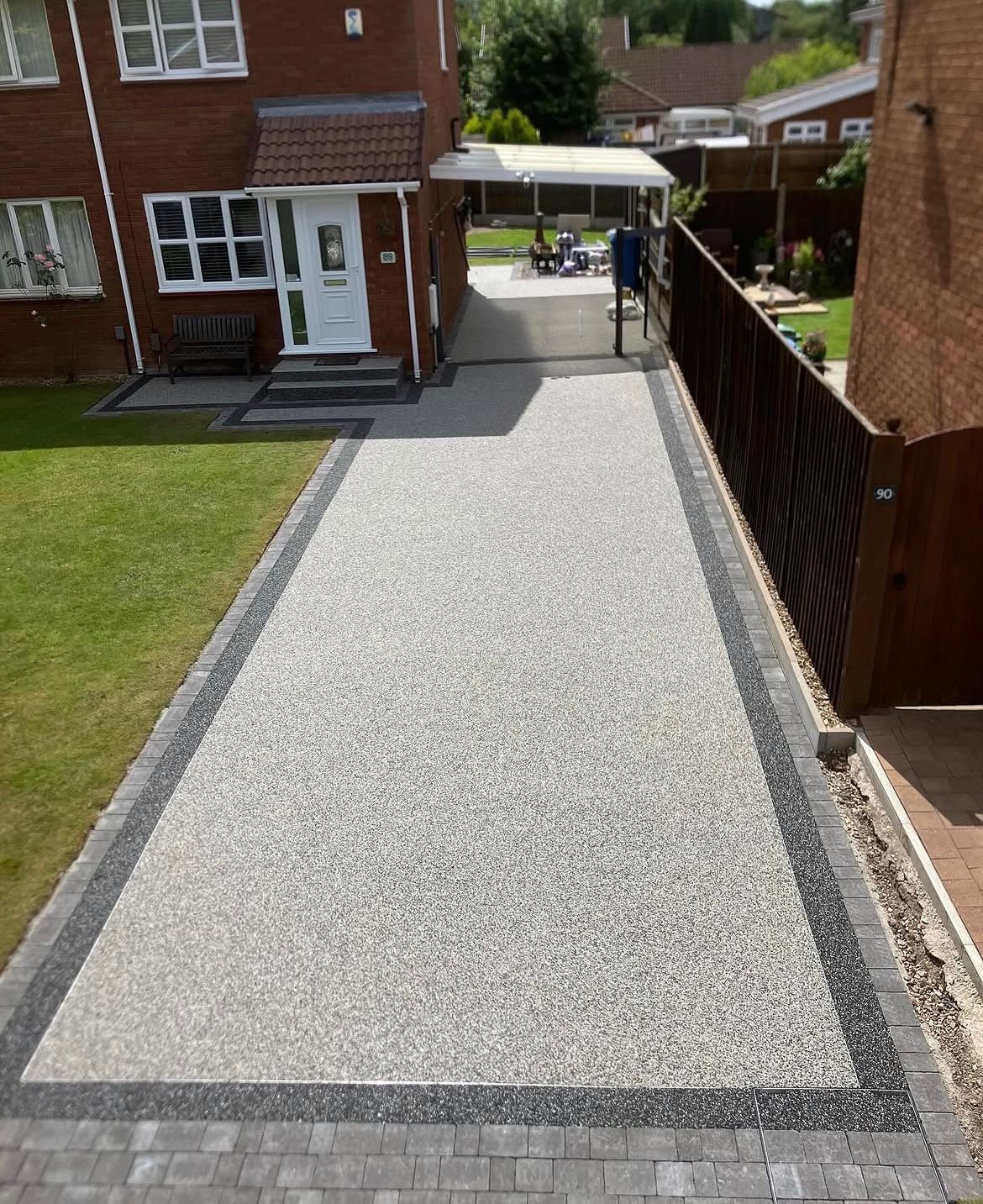 Resin Pathway Installation